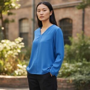 Sejour Vibrant Blue Blouse